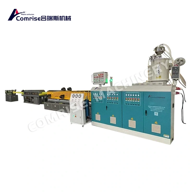 DWC hullámcső extruder gép