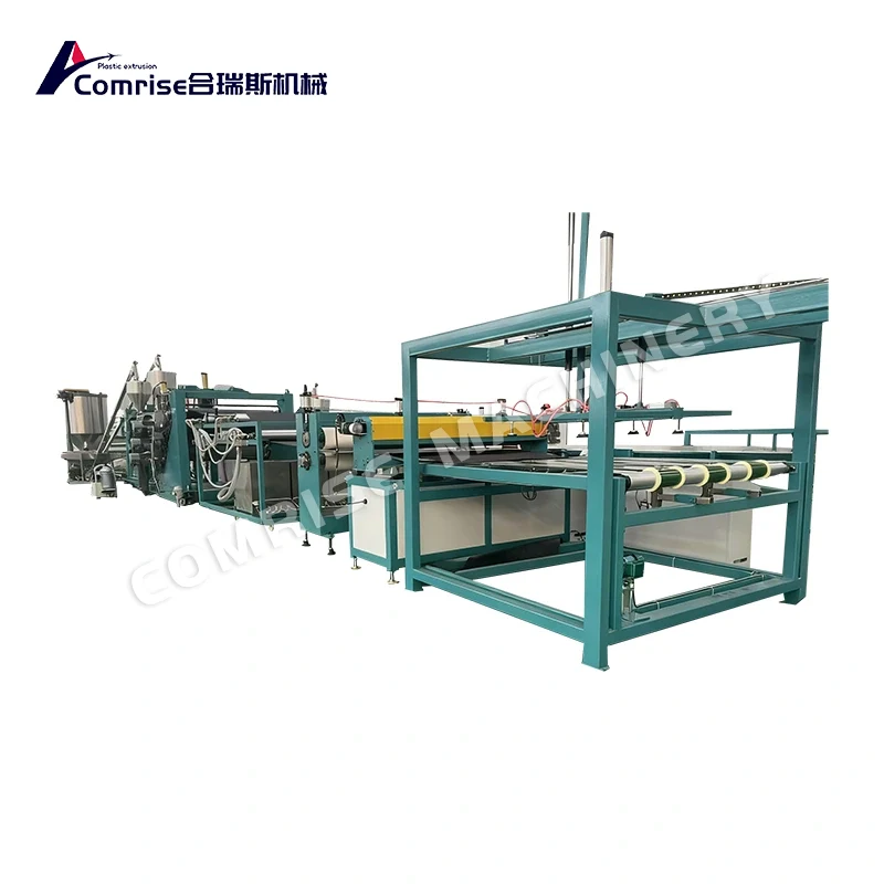 Merev PVC buborékfólia extrudáló vonal